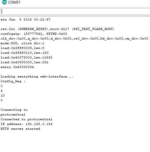 Arduino serial monitor